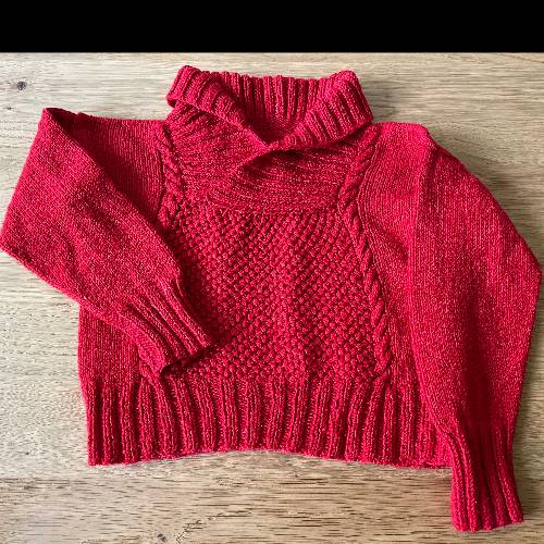 Strickpullover  Größe: 86/92 handmade , zu finden beim Stand 31 am Standort Flohkids Hamburg Nord