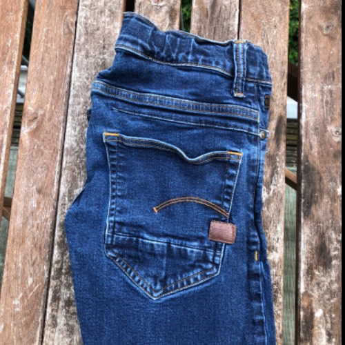 G-STAR Jeans slim  Größe: 152 blau, zu finden beim Stand 56 am Standort Flohkids Hamburg Nord