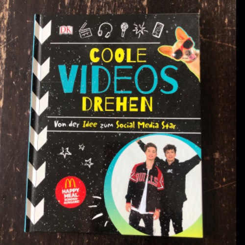 Buch Coole Videos drehen, zu finden beim Stand 56 am Standort Flohkids Hamburg Nord