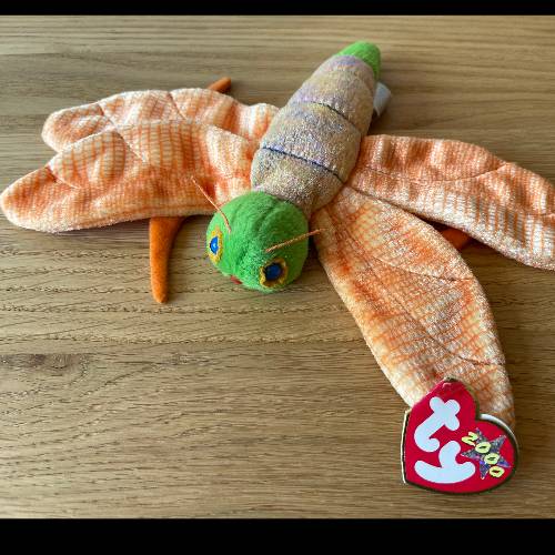 ty Beanie Babies Libelle Glow, zu finden beim Stand 9 am Standort Flohkids Hamburg Nord