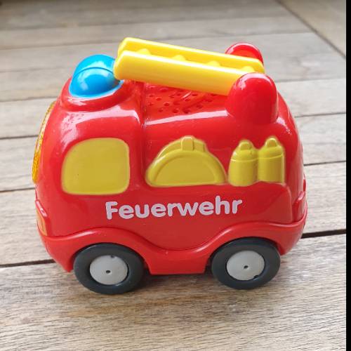 Tut tut Feuerwehr , zu finden beim Stand 24 am Standort Flohkids Hamburg Nord