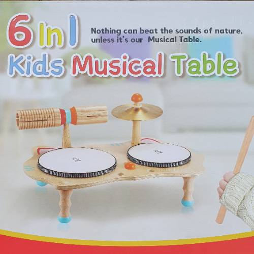 6 in1 Musical Table, zu finden beim Stand 24 am Standort Flohkids Hamburg Nord