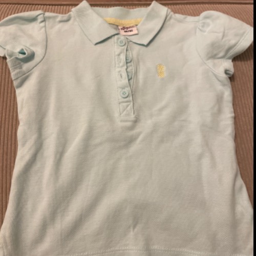 Papagino Poloshirt Türkis86/ Größe: 92, zu finden beim Stand 83 am Standort Flohkids Hamburg Nord