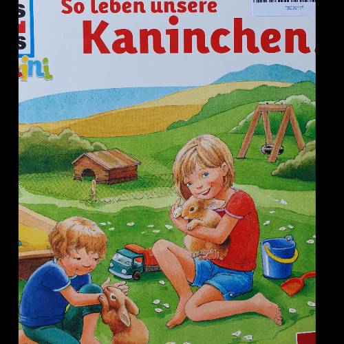 Buch Was ist was , Kaninchen, zu finden beim Stand 24 am Standort Flohkids Hamburg Nord