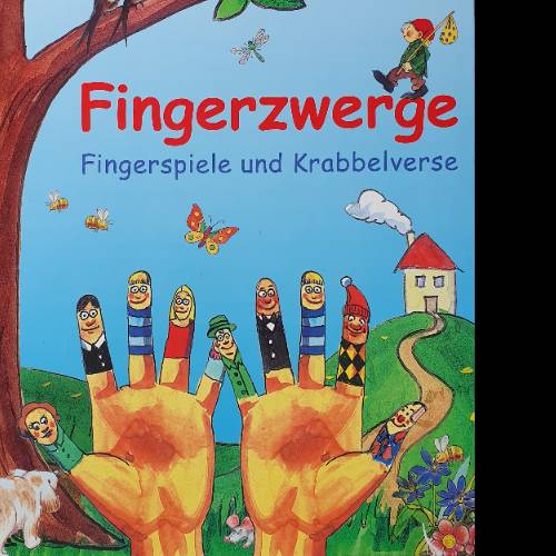 Buch Fingerspiele , zu finden beim Stand 24 am Standort Flohkids Hamburg Nord