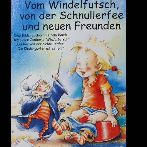 Buch Windelfutsch/Schnullerfee, zu finden beim Stand 24 am Standort Flohkids Hamburg Nord