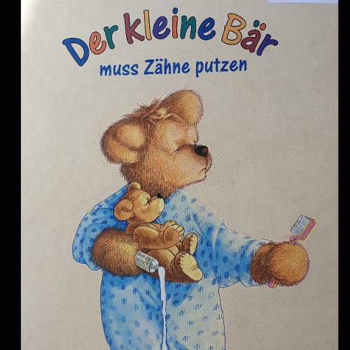 Buch d kleine Bär muss Zähne.., zu finden beim Stand 24 am Standort Flohkids Hamburg Nord