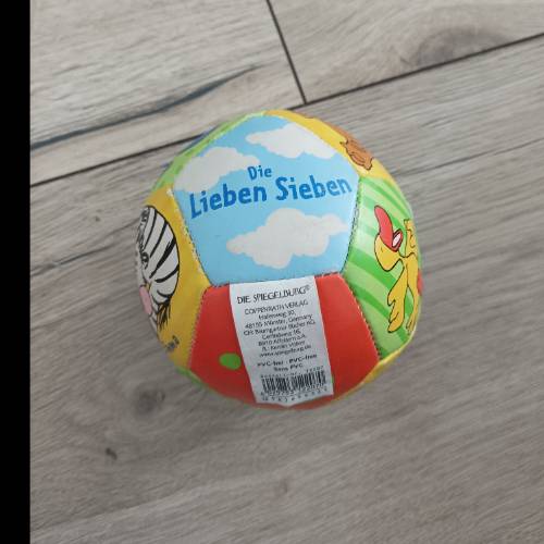 Lernball die lieben Sieben, zu finden beim Stand 176 am Standort Flohkids Hamburg Nord