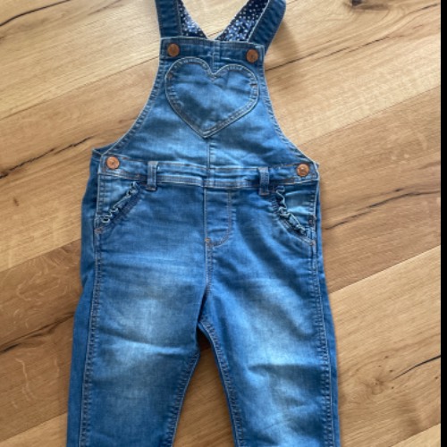 H&m Latzhose  Größe: 86 blau , zu finden beim Stand 100 am Standort Flohkids Hamburg Nord