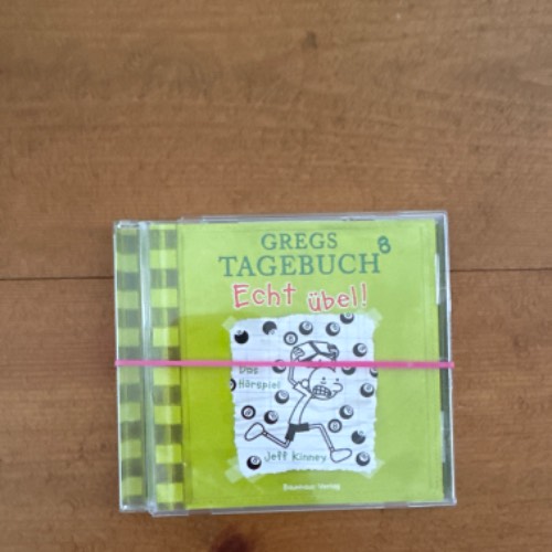 Gregs Tagebuch  Größe: 8 CD, zu finden beim Stand 29 am Standort Flohkids Hamburg Nord