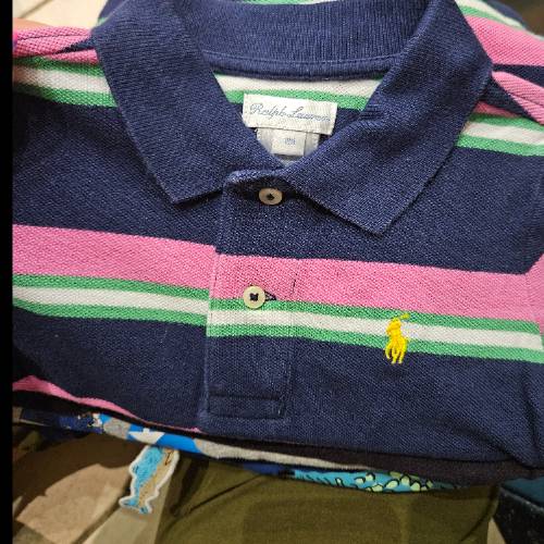 Ralph Lauren poloshirt  Größe: 86/92, zu finden beim Stand 268 am Standort Flohkids Hamburg Nord