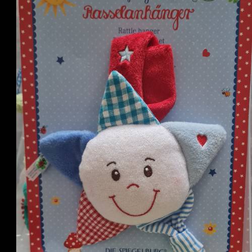 Babyglück Rasselanhänger Neu, zu finden beim Stand 102 am Standort Flohkids Hamburg Nord