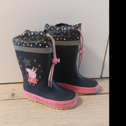 Gummistiefel Peppa Pig  Größe: 24, zu finden beim Stand 176 am Standort Flohkids Hamburg Nord