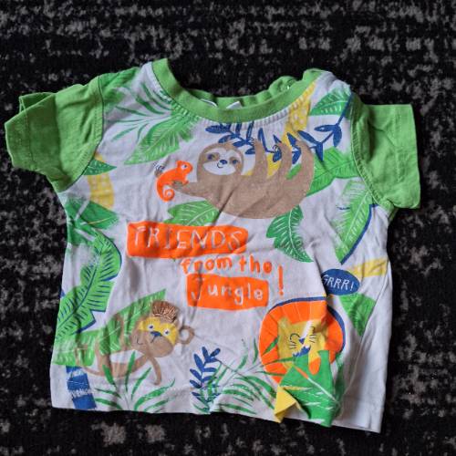 Tshirt  Größe: 68 jungle, zu finden beim Stand 72 am Standort Flohkids Hamburg Nord