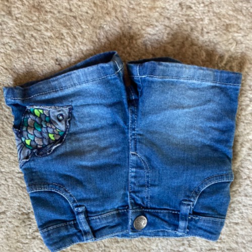 Jeans Short  Größe: 86, zu finden beim Stand 43 am Standort Flohkids Hamburg Nord