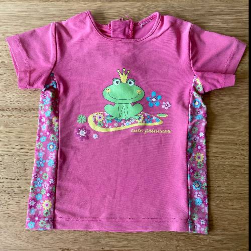 Bade-T-Shirt  Größe: 86 Frosch, zu finden beim Stand 31 am Standort Flohkids Hamburg Nord