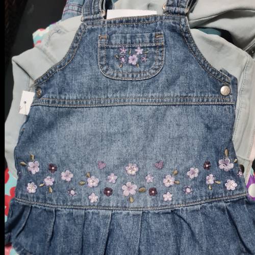 jeansrock blume   h&m  Größe: 68, zu finden beim Stand 102 am Standort Flohkids Hamburg Nord