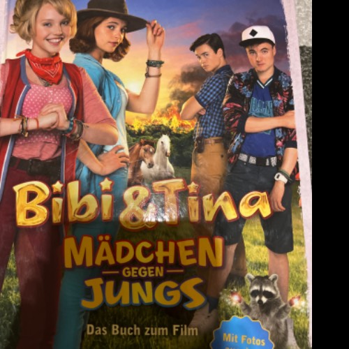 Bibi & Tina Buch Mädchen gegen, zu finden beim Stand 91 am Standort Flohkids Hamburg Nord