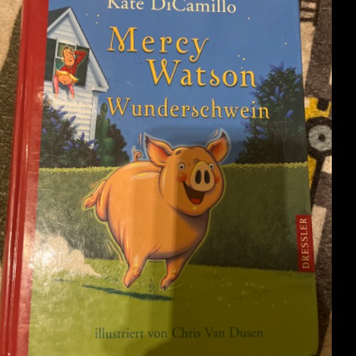 Buch Mercy Watson , zu finden beim Stand 91 am Standort Flohkids Hamburg Nord