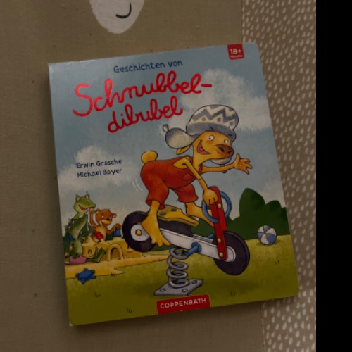 Schnubbeldibubel Buch , zu finden beim Stand 91 am Standort Flohkids Hamburg Nord