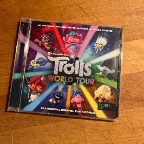 Trolls World Tour CD, zu finden beim Stand 91 am Standort Flohkids Hamburg Nord