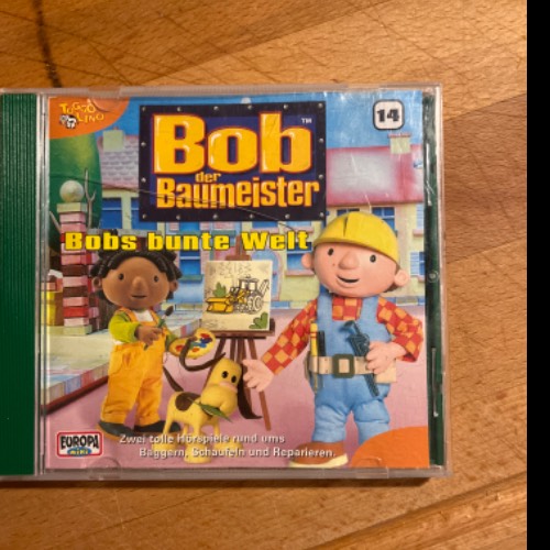 Bob der Baumeister CD , zu finden beim Stand 91 am Standort Flohkids Hamburg Nord