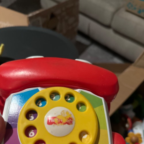 Telefon fisherprice , zu finden beim Stand 172 am Standort Flohkids Hamburg Nord