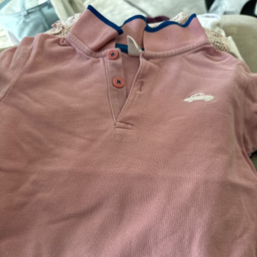 Poloshirt rosa  Größe: 92/98, zu finden beim Stand 172 am Standort Flohkids Hamburg Nord