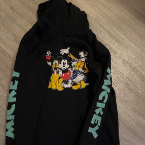 Mickey Mouae Pullover  Größe: 146/152, zu finden beim Stand 91 am Standort Flohkids Hamburg Nord