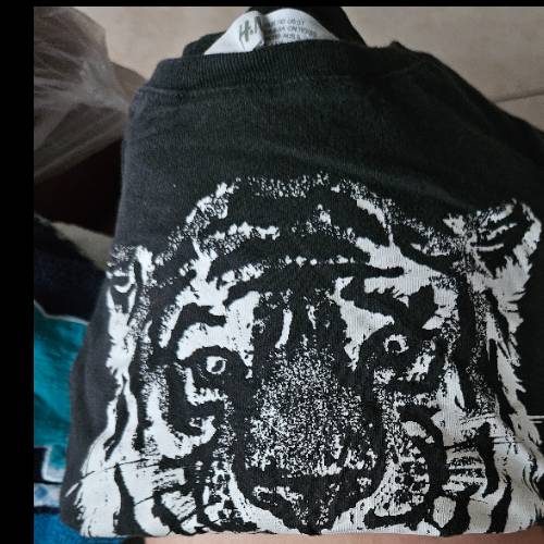 H&M Tiger shirt  Größe: 110, zu finden beim Stand 268 am Standort Flohkids Hamburg Nord