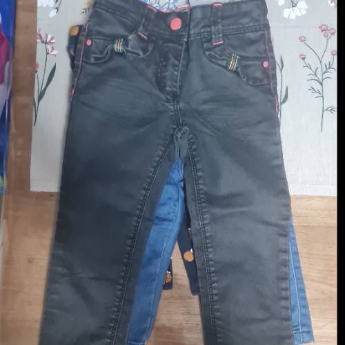 orchestra Jeans schwarz  Größe: 92 Neu, zu finden beim Stand 86 am Standort Flohkids Hamburg Nord