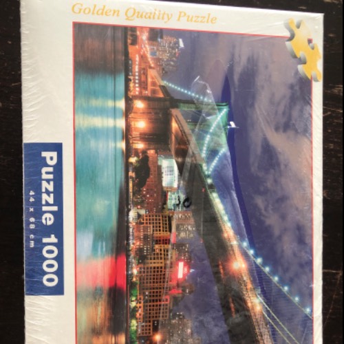 Puzzle NEU Brooklyn Bridge, zu finden beim Stand 56 am Standort Flohkids Hamburg Nord