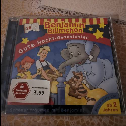 CD Hörspiel Benjamin Blümchen, zu finden beim Stand 184 am Standort Flohkids Hamburg Nord