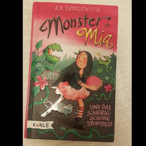 Buch Monster Mia Stück, zu finden beim Stand 127 am Standort Flohkids Hamburg Nord