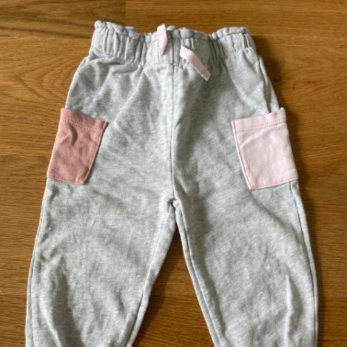 H&M Jogginghose grau Rosa  Größe: 80, zu finden beim Stand 66 am Standort Flohkids Hamburg Nord