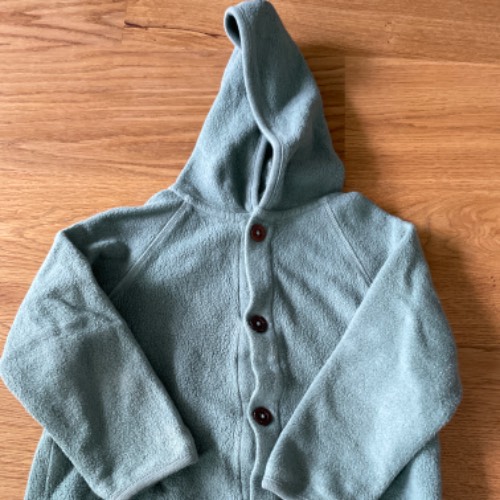 Hessnatur Fleece Jacke  Größe: 86 mint, zu finden beim Stand 66 am Standort Flohkids Hamburg Nord