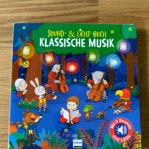 Sounbuch klassische Musik, zu finden beim Stand 66 am Standort Flohkids Hamburg Nord