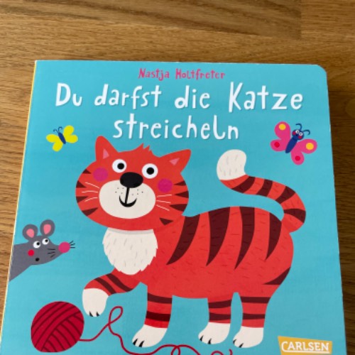 Buch Katze streicheln, zu finden beim Stand 66 am Standort Flohkids Hamburg Nord