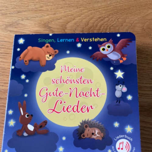 Buch Meine schönten Gute-Nacht, zu finden beim Stand 66 am Standort Flohkids Hamburg Nord