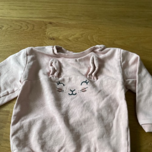 Sweatshirt H&M Hase rosa  Größe: 92, zu finden beim Stand 66 am Standort Flohkids Hamburg Nord