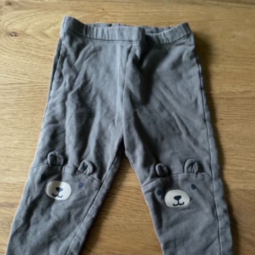 H&M Leggings  Größe: 86 Braun Bär, zu finden beim Stand 66 am Standort Flohkids Hamburg Nord