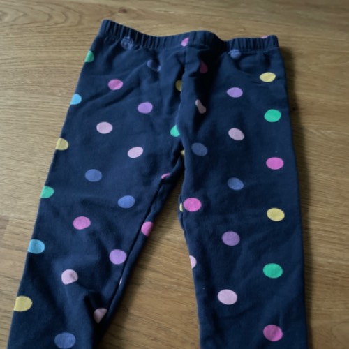 Leggings Blau Punkte  Größe: 92, zu finden beim Stand 66 am Standort Flohkids Hamburg Nord