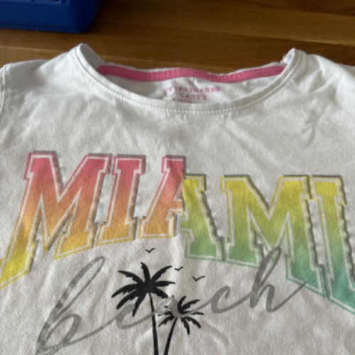 Primark  Größe: 140 Shirt miami, zu finden beim Stand 127 am Standort Flohkids Hamburg Nord