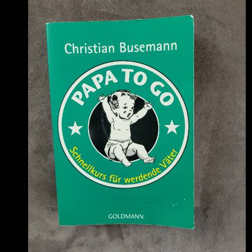 Buch Papa to GO, zu finden beim Stand 153 am Standort Flohkids Hamburg Nord