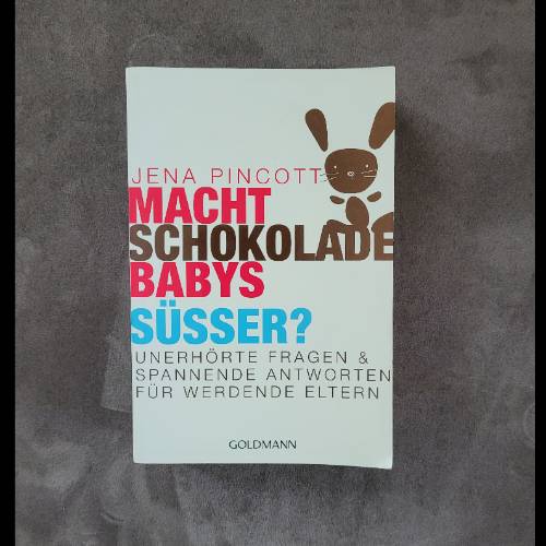 Buch macht schokolade babys sü, zu finden beim Stand 153 am Standort Flohkids Hamburg Nord