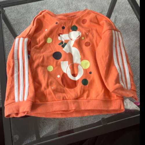 Adidas Sweatshirt  Größe: 80, zu finden beim Stand 57 am Standort Flohkids Hamburg Nord