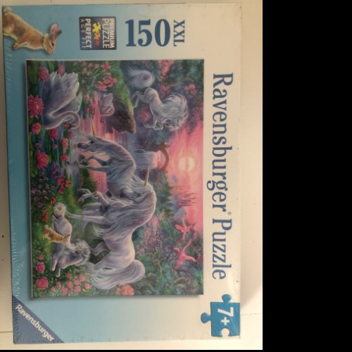 Neu Puzzle  Einhörner  Größe: 150, zu finden beim Stand 101 am Standort Flohkids Hamburg Nord