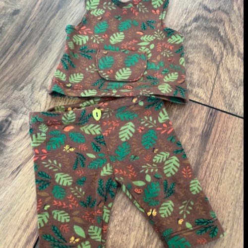 PUPPE  Größe: 43 cm Shirt / Leggings, zu finden beim Stand 28 am Standort Flohkids Hamburg Nord