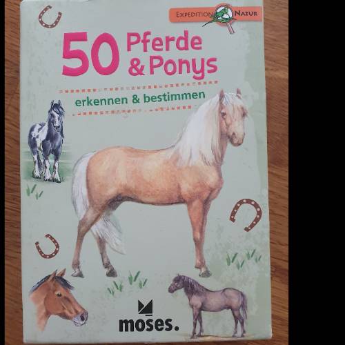 50 Pferde&Ponys bestimmen, zu finden beim Stand 24 am Standort Flohkids Hamburg Nord