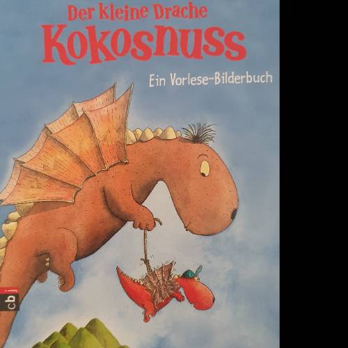 Buch der kl Drache Kokosnuss, zu finden beim Stand 24 am Standort Flohkids Hamburg Nord